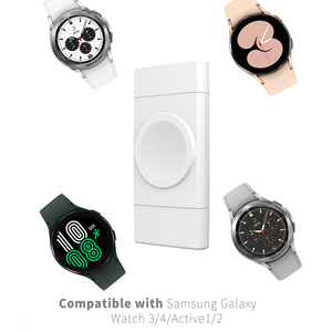 ที่ชาร์จนาฬิกาไร้สายแบบ2 in 1สำหรับนาฬิกา8 7 6 5 se/samsung Galaxy Watch 5 <span class=keywords><strong>4</strong></span> 3 2ชาร์จเร็วสถานีเดินทางจำเป็น - Product Image 2