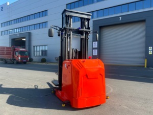VIWINT Nuovo Design Carrello Elevatore Elettrico per Ordini, Sollevatore Idraulico 1T 1.5T 2T 3T, <span class=keywords><strong>Reach</strong></span> Truck Elettrico - Product Image 4
