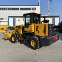 G938 1,5-Tonnen-Radlader Preisgünstiger Mini-Teleskop 4x4 Verstärkter Körper Kleiner Multifunktionaler Hydraulischer Knickgelenkter Lader