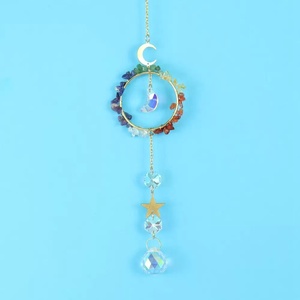Attrape-Soleil en Cristal Attrape-Soleil en Cristal Cristaux bruts Lune Améthyste Citrine Rose Quartz <span class=keywords><strong>cache</strong></span> Soleil - Product Image 6
