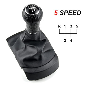 Seat Manual Transmission <b>Shift</b> <b>Knob</b> 5 6 Speed Leather Ergonomic Gear Lever Cover Integrated Accessory - Product Image 3