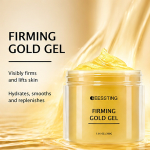 Gel Or 24K Hydratant Intense Effet Resserre les Pores, Éclaircit les Imperfections, Rajeunit et Raffermit le Teint – Meilleure Vente - Product Image 4