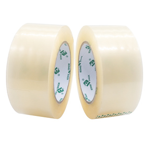 防水BOPP片面48mmアクリル包装テープ100m自己接着<span class=keywords><strong>OPP</strong></span>ホットメルトカートン用パッキングジャンボロールモデル - Product Image 3