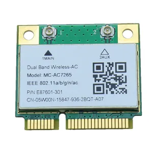 MC-AC7265 미니 PCI-E 인터페이스 기가비트 듀얼 밴드 블루투스 4.2 무선 네트워크 카드 올인원 머신 네트워크 카드 와이파이 모듈