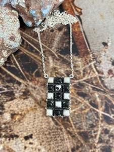 Collier en argent sterling fait main avec breloque buffle blanc pour femmes, pierre naturelle plaquée rhodium, anniversaire - Product Image 4