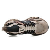 Nouvelles baskets noires en tricot à semelle lame, modèle 2026, très demandées, chaussures de sport décontractées de luxe pour hommes, respirantes et de haute qualité