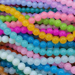 YIWU-cristal green low beaded for Pray, 6mm, cheap - Product Image 5