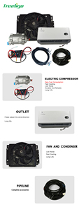 Aire Acondicionado Oculto para Camión, Cabina de Dormir, Batería, Excavadora, Vehículo Eléctrico, Tractor, 12 Voltios, EAC001.21 - Product Image 4