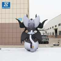 Modèle de personnage de dessin animé gonflable personnalisé pour la publicité extérieure, événementiel et la décoration gonflable