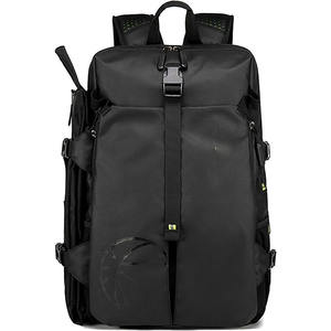 Sac à dos de basketball unisexe personnalisé avec logo, en tissu polyester imperméable et élégant pour l'extérieur, avec fermeture éclair – Échantillon gratuit - Product Image 2