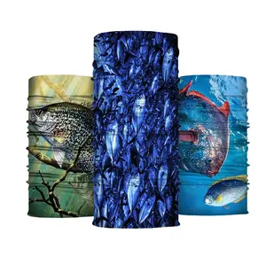 Bufandas de refrigeración para pesca al aire libre, pañuelos tubulares transpirables sin costuras para la venta