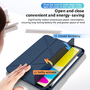 Funda Magnética Antigolpes para iPad 10.ª/11.ª Gen. A16 Air 5 Pro 10.9 11 M2/M3/M4, con Soporte Inteligente y Porta Lápiz, Diseño Exclusivo - Product Image 2