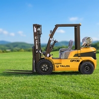 Chariot élévateur GPL de 3 tonnes approuvé par l'EPA avec moteur Nissan K25 du Japon, certifié CE, chariot élévateur à essence/propane de 3000 kg à vendre