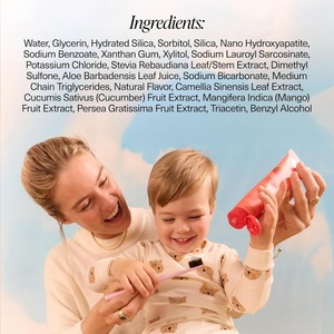 <span class=keywords><strong>Pasta</strong></span> Dental Infantil Transfronteriza Más Vendida, Sin Flúor, con Hidroxiapatita, Múltiples Sabores, Tubo con Logotipo Personalizable - Product Image 4