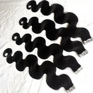Cinta de cabello humano virgen de vietnam, la mejor cinta de extensiones de cabello humano vietnamita, venta al por mayor, envío rápido en línea