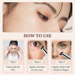 MLM แป้งคอนซีลเลอร์แบบกด 4 สี 2 1 เนื้อแมตต์ ให้ความชุ่มชื้น กันน้ำ บีบี ซีซี ครีม ขนาดทดลอง - Product Image 6