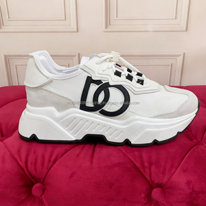 Chaussures DC 1.1 en Cuir Véritable Blanc pour Hommes et Femmes, Collection Printemps 2026 – Confortables, Tendance et de Marque de Luxe - Product Image 4