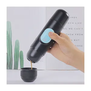 Sıcak satış bir fincan Mini taşınabilir Espresso makinesi el kahve makinesi
