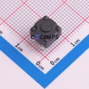 TSW081G60-250 Tactile Switch Through hole Component (THT) Switch Single Pole Single Throw Round Button 2.3N Through Hole - Product Image 1