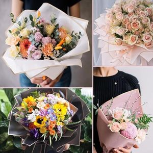 Papel de Regalo de Plástico Impermeable de Lujo para Flores, Papel para Envolver Ramos de Rosas, Papel para Envolver Regalos - Product Image 5