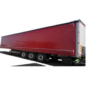 53ft ADR,DOT,ISO Aluminum roll tarp curtain van side semi trailer