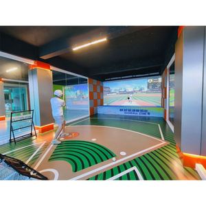 Système de simulation de baseball interactif en acier inoxydable pour intérieur, marque Ninix, équipement de jeu sportif de divertissement - Product Image 6