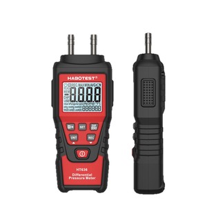 Medidor de Presión Diferencial HABOTEST HT636 con Pantalla Digital, Detector de Micropresión Portátil - Product Image 1