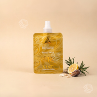 Pochette souple avec bec verseur de qualité alimentaire, imprimée sur mesure, laminée, pour emballage de boissons liquides