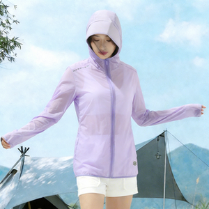 Nouvelle collection été : Vêtements <span class=keywords><strong>anti</strong></span>-<span class=keywords><strong>UV</strong></span> UPF50+ en soie glacée pour <span class=keywords><strong>femme</strong></span>, sensation de fraîcheur, antibactériens, à large bord, <span class=keywords><strong>anti</strong></span>-humidité et <span class=keywords><strong>anti</strong></span>-transpiration - Product Image 5