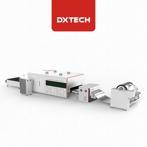 Machine de découpe laser à fibre à bobine métallique pour usine, 3000W, automatique, 4 axes, refroidie par eau, compatible Cypcut BMP - Product Image 2