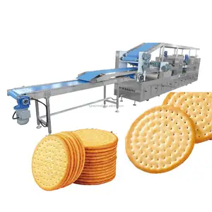 Экологически чистая удобная машина для изготовления печенья автоматическая линия печенья