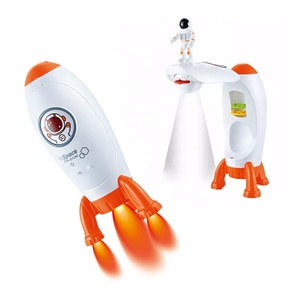 Fun Space Adventure ของเล่นฉายภาพสำหรับเด็กเล็ก,เครื่องมือวาดภาพจรวดอวกาศชุดระบายสี DIY - Product Image 3