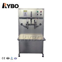 Petite machine semi-automatique de remplissage chimique de savon liquide visqueux de lotion en pâte à haute viscosité