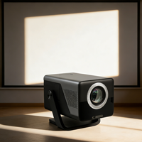 Proyector 4K con Reconocimiento de Pantalla, Enfoque Automático 1080P, Android 13, Sin Retrasos, para Cine en Casa