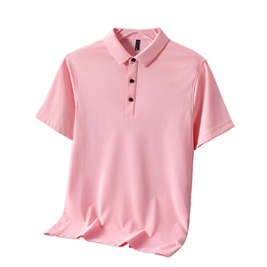 Camisas de Talla Grande para Hombre, 100% Algodón Jersey, Estampado Personalizado, Suaves, Transpirables, Manga Corta, Bordadas, Estilo Casual Elegante - Product Image 1