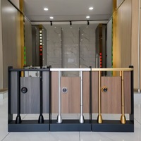 Cloisons modernes HUCI imperméables et ignifuges, directement de l'usine - Garantie de 2 ans, cabines de toilettes pour écoles, hôpitaux, toilettes publiques