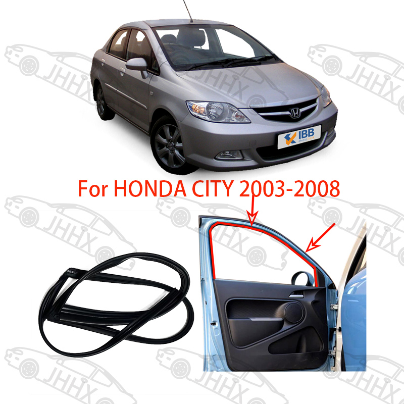 L&R DOOR GLASS WINDOW WEATHERSTRIP SEALS SET FOR 1990-2005 MIATA NA01