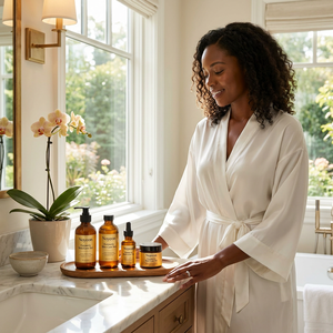 Ensemble de soins éclaircissants à bas prix, lotion corporelle au curcuma pour tous les types de peau, personnes noires, soin naturel à base de plantes - Product Image 5