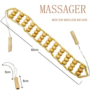 Body Sculpting Wooden Massage Tools Muscle Pain Relief Anti Cellulite Massager