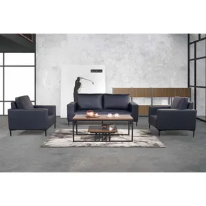 客厅沙发高承载能力Kd结构意大利面料广东现代沙发套装家具手动躺椅