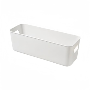 Portable Rectangular Desktop <b>Storage</b> Box Plastic Organizer for Household Dormitory Miscellaneous Items Phone Case Cosmetics-for - Product Image 6
