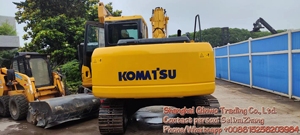 Komatsu โมเดล2012เครื่องจักรสำหรับงานก่อสร้างรถขุดตีนตะขาบขนาด13ตัน PC130-7มือสอง - Product Image 5