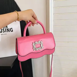 2024 Zomer Hot Designer Drop Shipping Pu Lederen Lichte Damestassen Vrouwelijke Groene Handtassen Nieuwe Mode Schouder Handtas Tassen Vrouwen