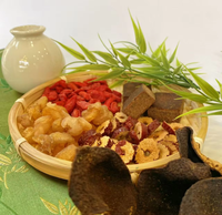 Pâte concentrée naturelle aux herbes chinoises Jiuxi, Baies de Goji, Dattes rouges, Longane, Rose, Sucre roux, 200ml, Crème pour la cuisine, Infusion, Toux