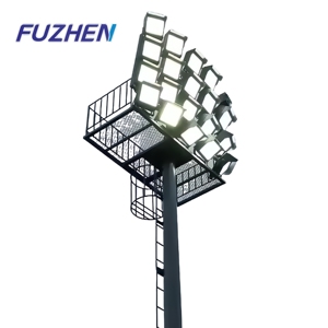 <span class=keywords><strong>Kit</strong></span> de Iluminación Solar para Campos de Fútbol, Poste de 20m/25m con 6 LED de <span class=keywords><strong>1000W</strong></span> y 3 Años de Garantía - Product Image 1