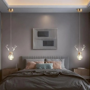 Lámpara Colgante Moderna de Diseño Nórdico de Aluminio y Vidrio con Control Remoto de CA, Cubierta de Acrílico, Iluminación para Hogar, Oficina, Hotel y Cocina - Product Image 4