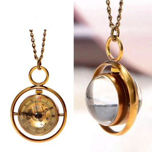 Reloj de Bolsillo Mecánico Vintage Único con Esfera de Cristal, Estilo Steampunk Retro, para Mujer, con Colgante de Collar, Regalo - Product Image 1