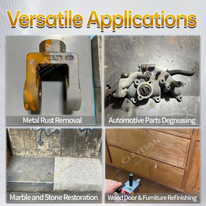 Wood Laser Cleaner for Door Furniture Refinishing