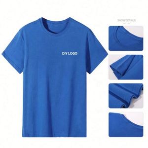 Unisex Men's Oversized Short Sleeve 100% Polyester Eco-Friendly Heat Transfers Dtg Embroidered Logo Custom Printed T-Shirt - Product Image 2