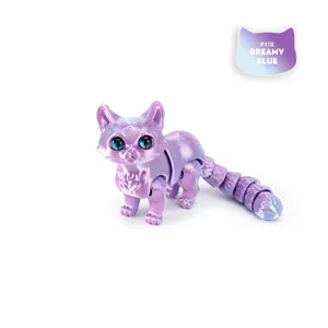 Giá rẻ và chất lượng cao <span class=keywords><strong>3D</strong></span> in dễ thương và đáng yêu mèo bức tượng nhỏ, mô hình, và đồ chơi mô phỏng - Product Image 2